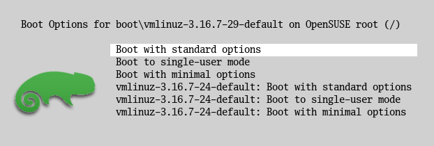 rEFInd can load Linux boot options from
    a refind_linux.conf file in the Linux kernel's directory.